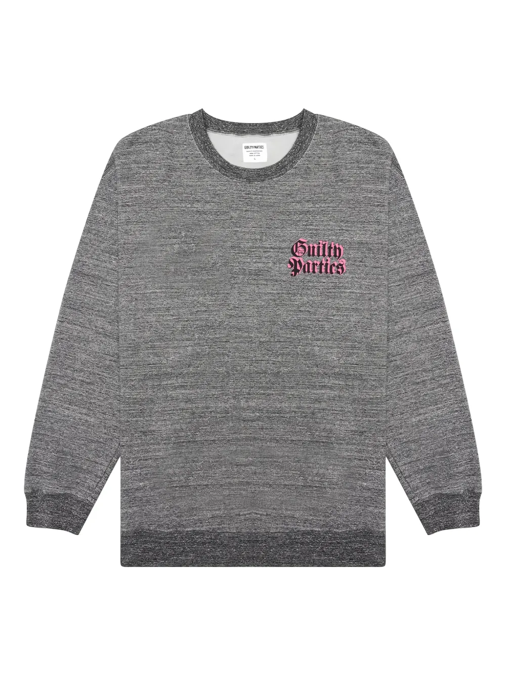 WACKO MARIA graphic-print crew-neck sweatshirt | Grey | Image 1