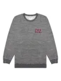 WACKO MARIA graphic-print crew-neck sweatshirt - Grey