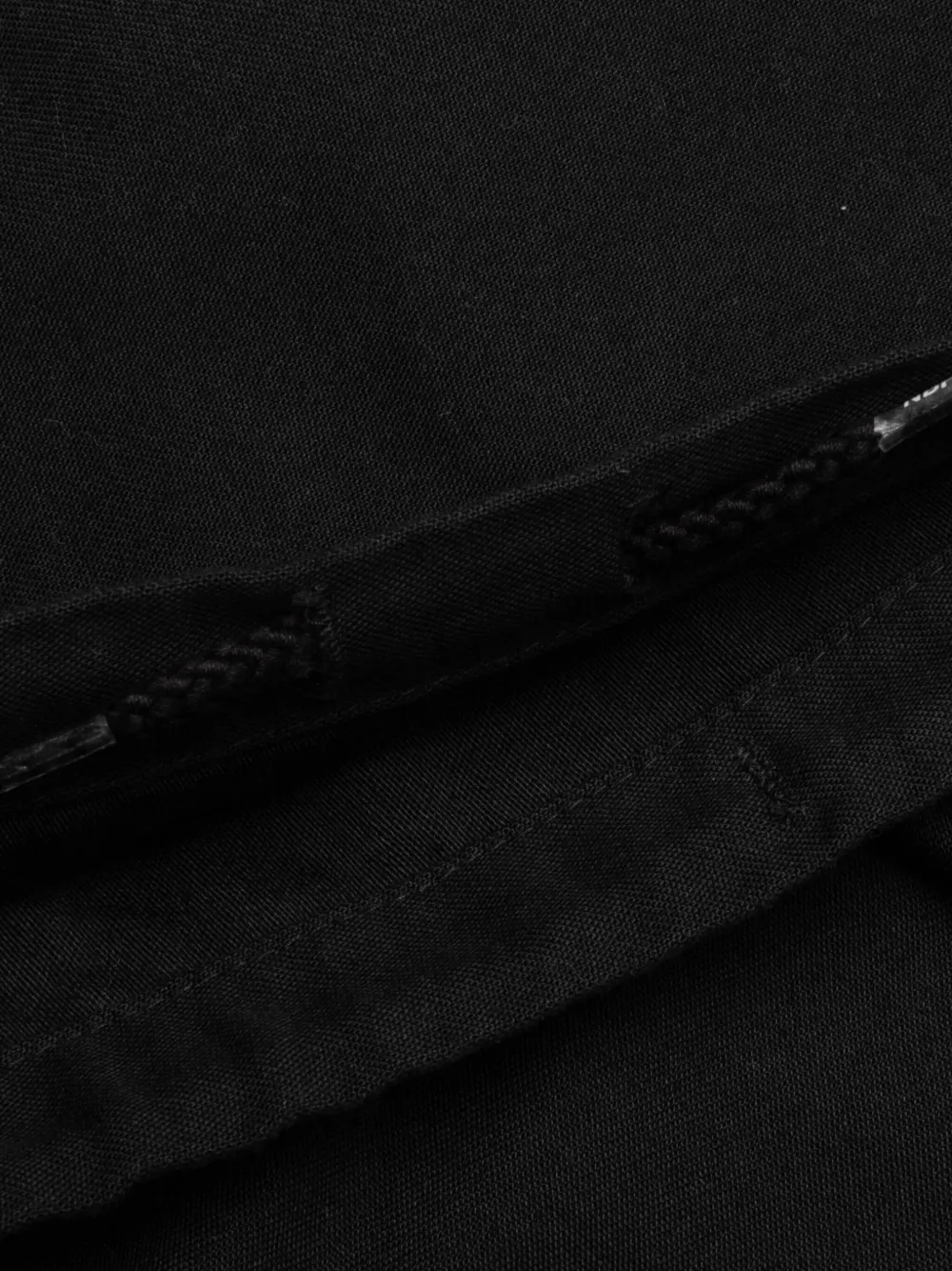 Neighborhood Broek met cargo zak Zwart