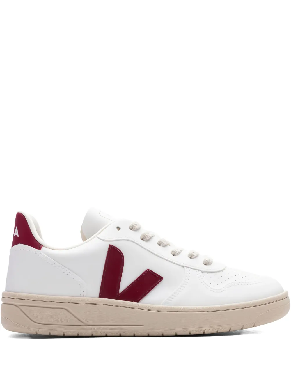 VEJA V-10 leather sneakers White