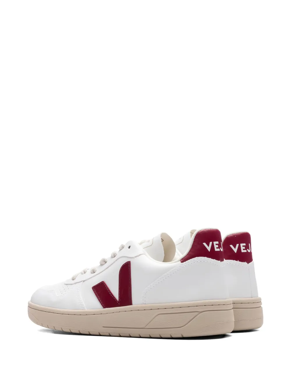 VEJA V-10 leather sneakers White