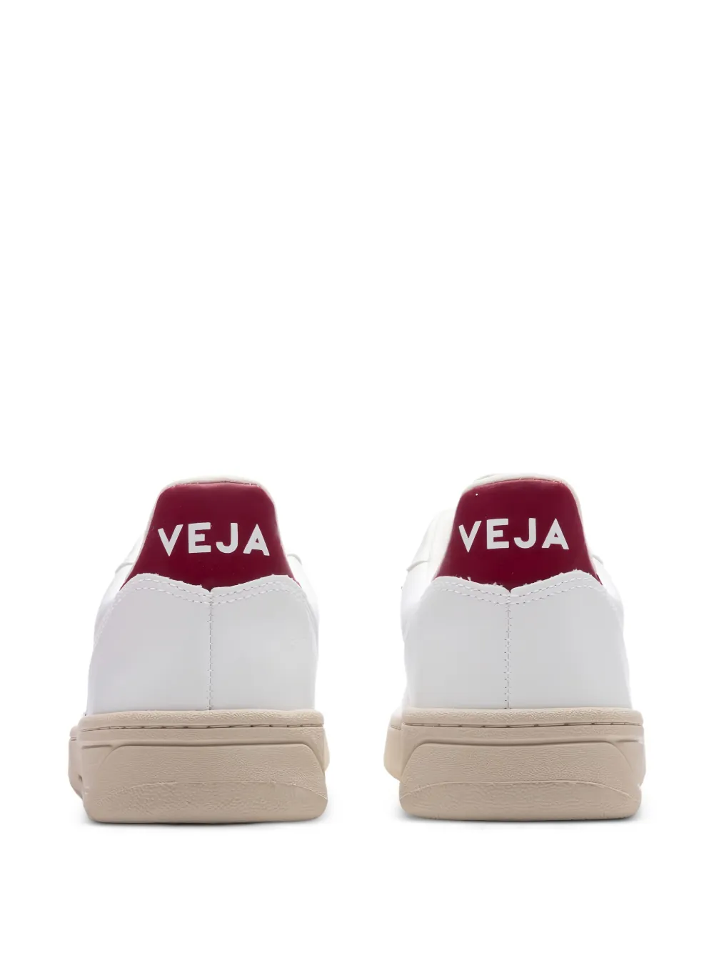 VEJA V-10 leather sneakers White