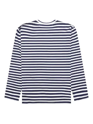 Comme Des Garçons Play ストライプ Tシャツ | ブルー | FARFETCH JP