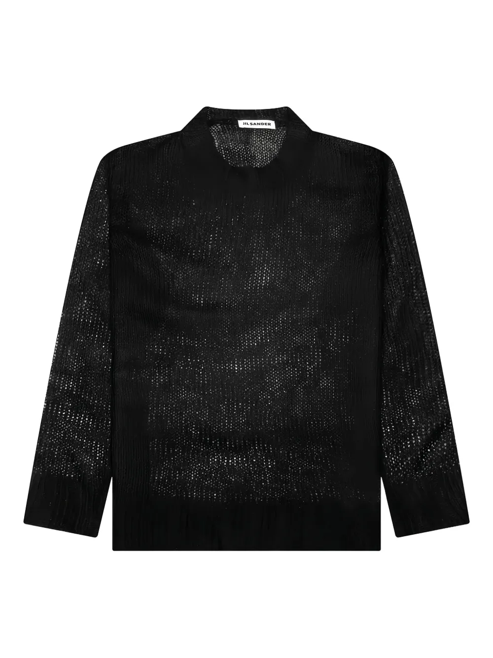 Jil Sander レイヤード セーター - ブラック Jil Sander レイヤード セーター - ブラック