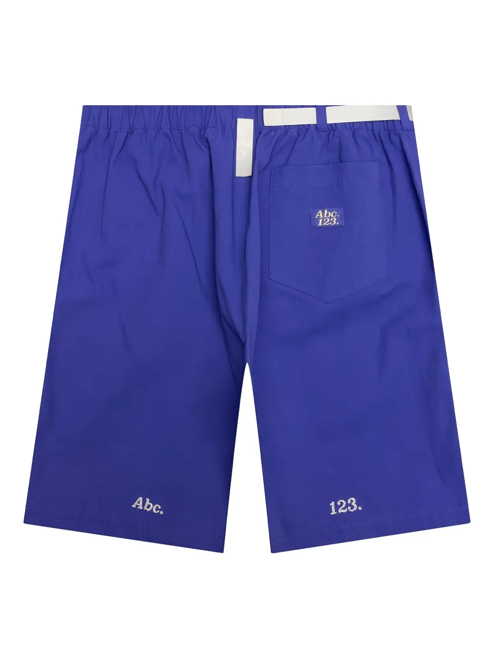 Advisory Board Crystals Cargo shorts met logopatch Blauw