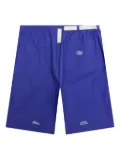Advisory Board Crystals logo-patch work shorts - Blue