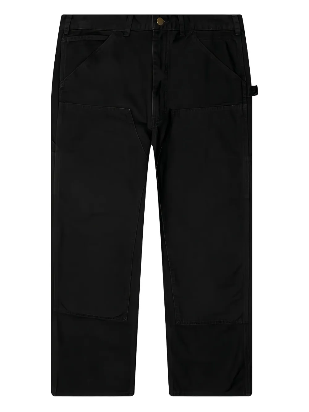 SOUTH2 WEST8 canvas painter trousers | Black | Image 1