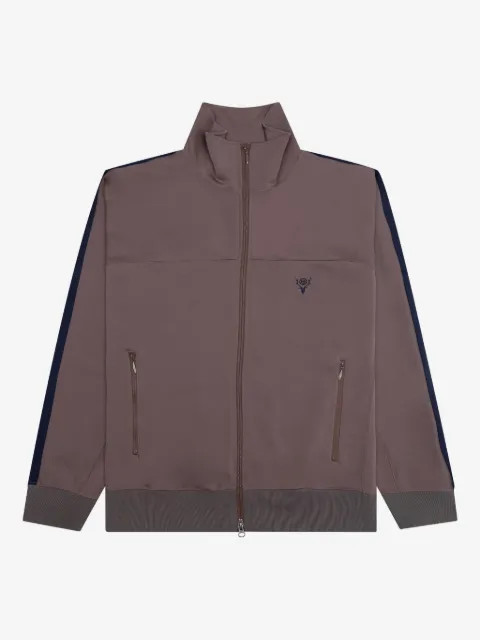 SOUTH2 WEST8 embroidered-logo jacket
