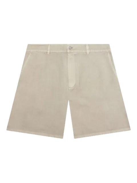 Represent embroidered-logo shorts