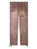 RHUDE patch-pockets trousers - Brown