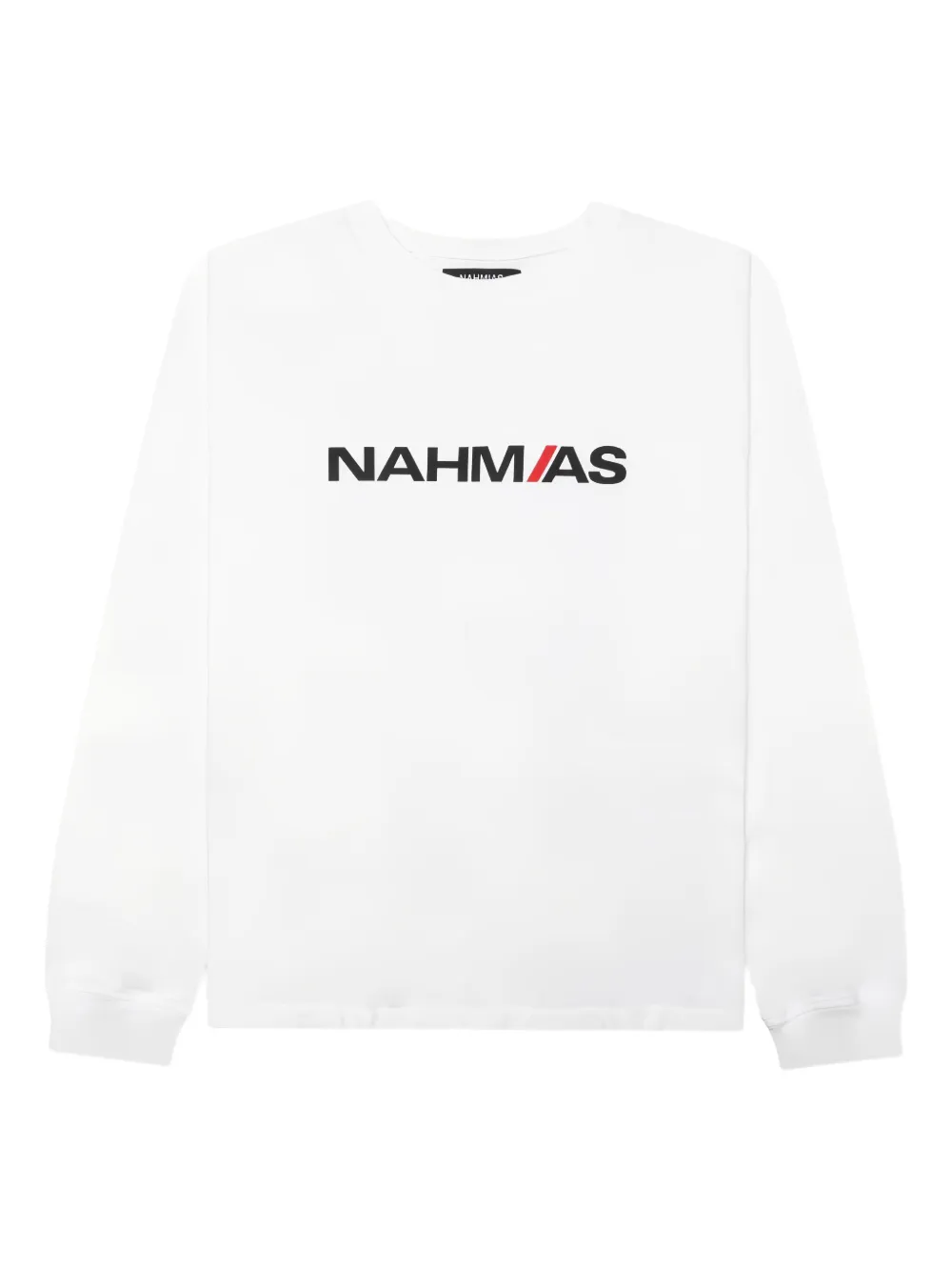 Nahmias x Feature F1 Las Vegas graphic long-sleeve T-shirt - ホワイト Nahmias x Feature F1 Las Vegas graphic long-sleeve T-shirt - ホワイト