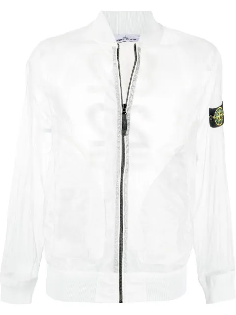 Stone Island chamarra bomber ligera