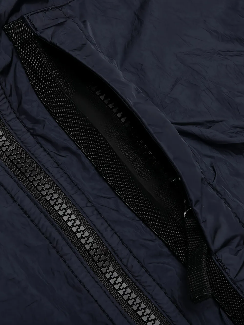 Stone Island Shirtjack met opgestikte zak en ritssluiting Blauw
