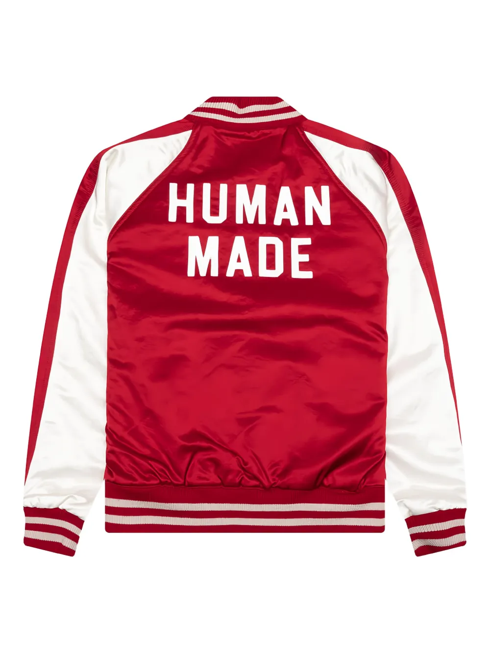 Human Made Stadium jack met gestreepte afwerking Rood
