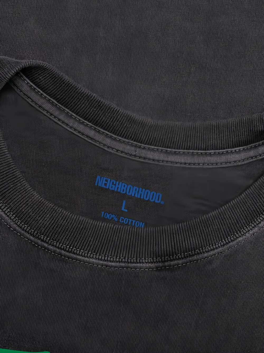 Neighborhood T-shirt met logoprint Zwart