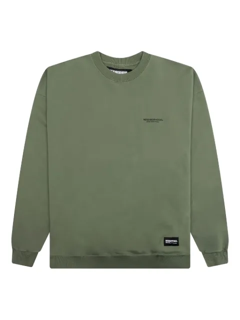 Neighborhood sudadera con logo circular