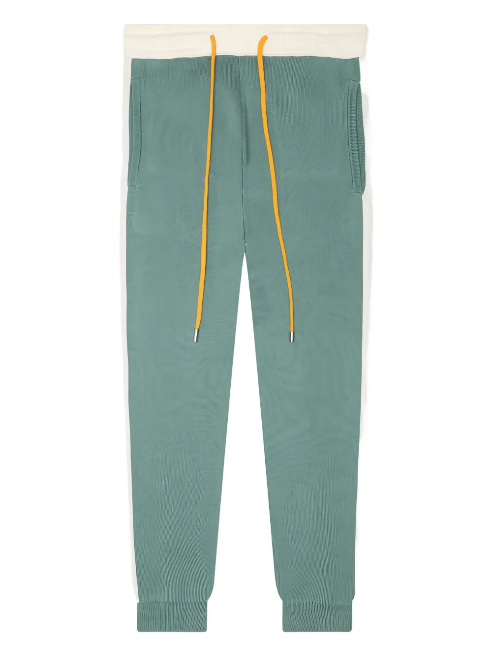 RHUDE panelled knit trousers - グリーン RHUDE panelled knit trousers - グリーン