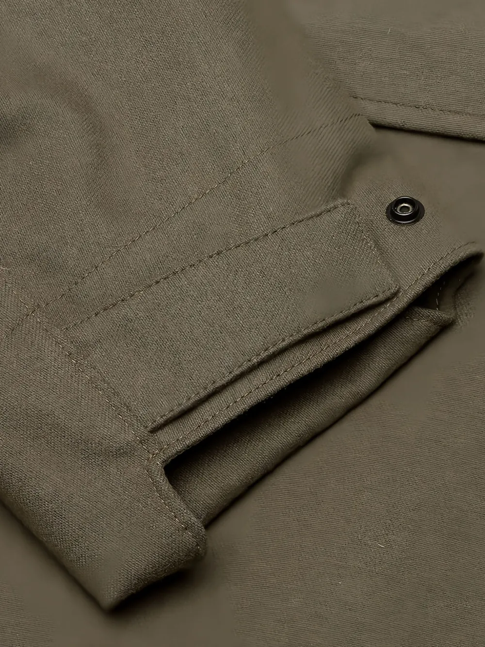 Stone Island cotton hooded jacket Groen