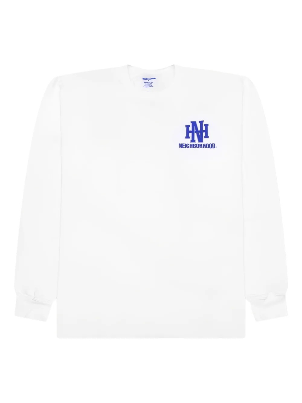 Neighborhood T-shirt met logoprint Wit