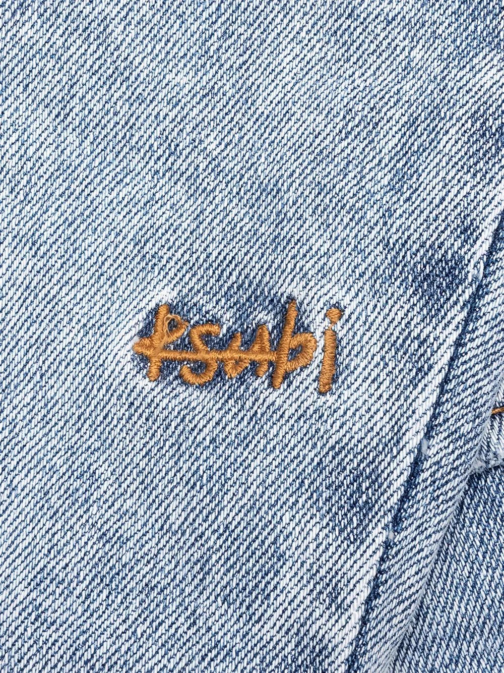 Ksubi Van Winkle jeans met geborduurde patch Blauw