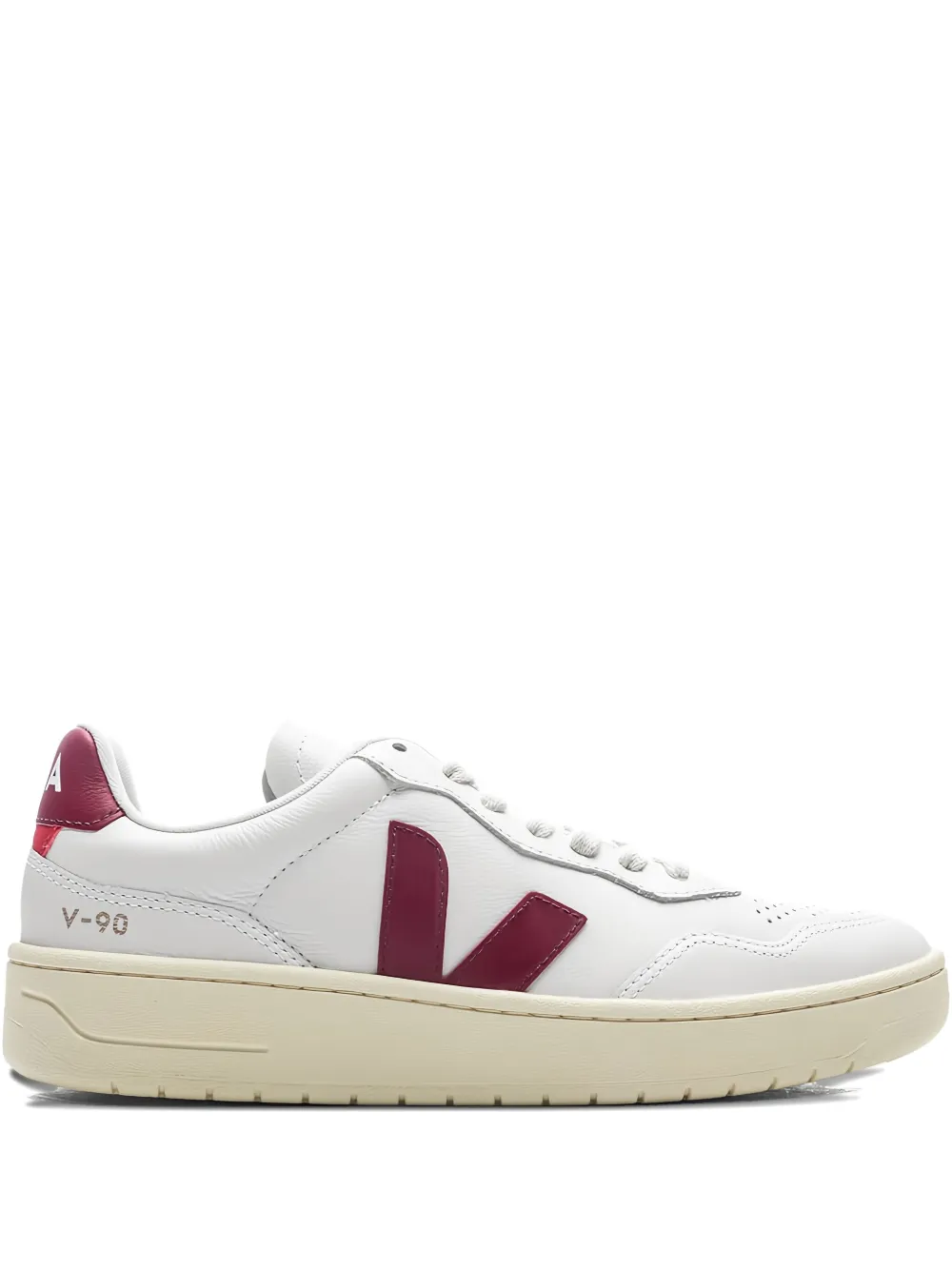 VEJA V-90 leather sneakers White