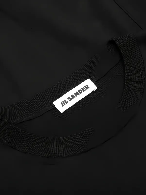 Jil Sander ラウンドネック セーター | ブラック | FARFETCH JP
