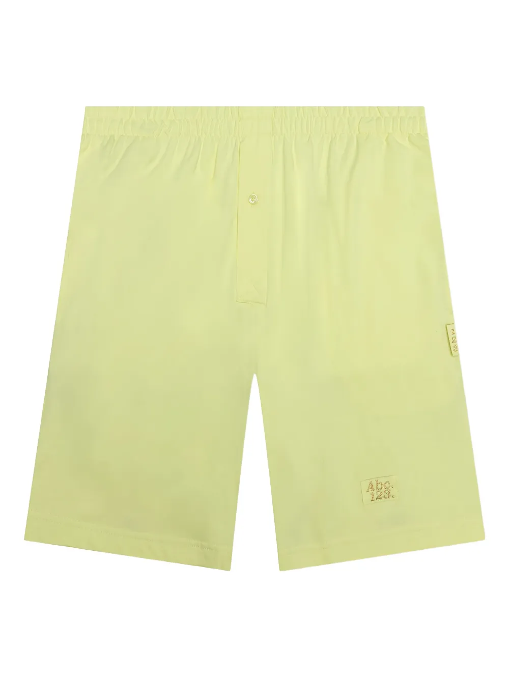Advisory Board Crystals Shorts met logopatch Geel