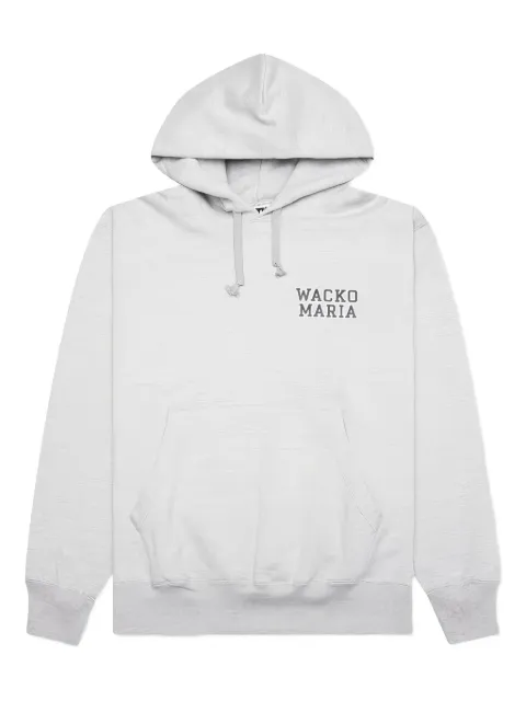 WACKO MARIA logo-print pullover hoodie