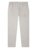 Stone Island logo-embroidered track pants - Grey