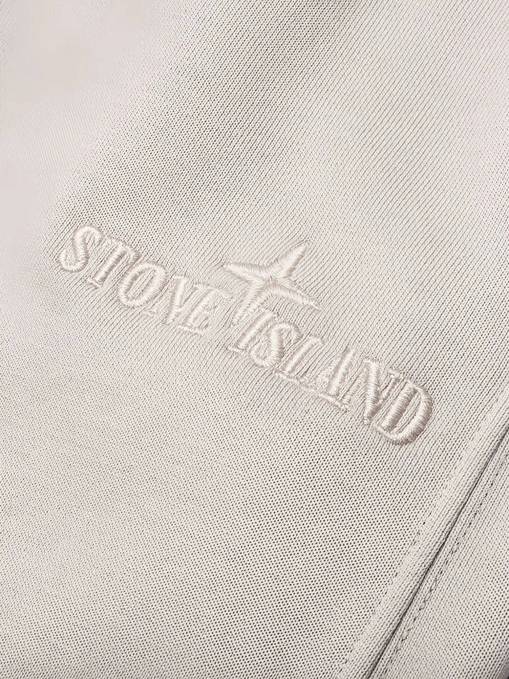 Stone Island Trainingsbroek met geborduurd logo Grijs