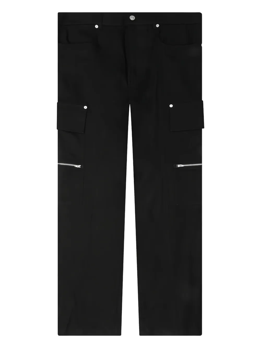6 MONCLER 1017 ALYX 9SM zip-pocket cargo trousers - ブラック 6 MONCLER 1017 ALYX 9SM zip-pocket cargo trousers - ブラック