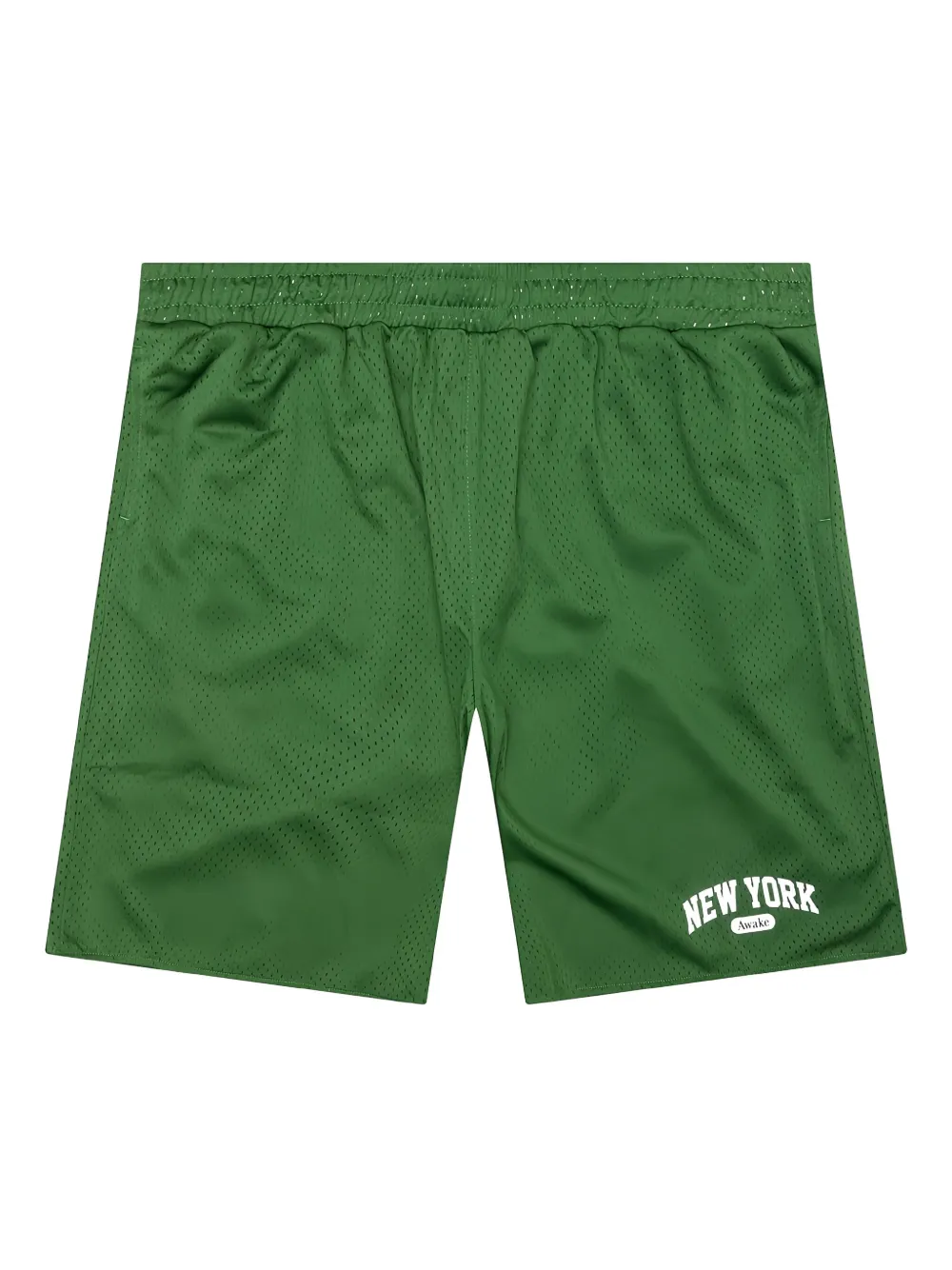 Awake NY Archway mesh shorts Groen