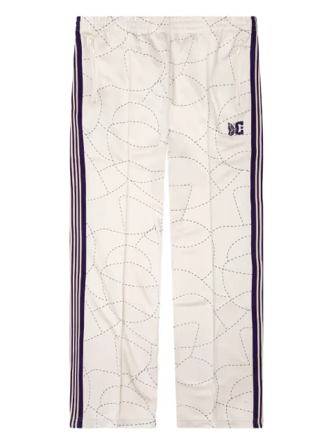 Needles x DC Shoes striped track pants