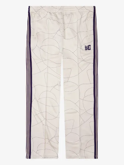 Needles x DC Shoes striped track pants