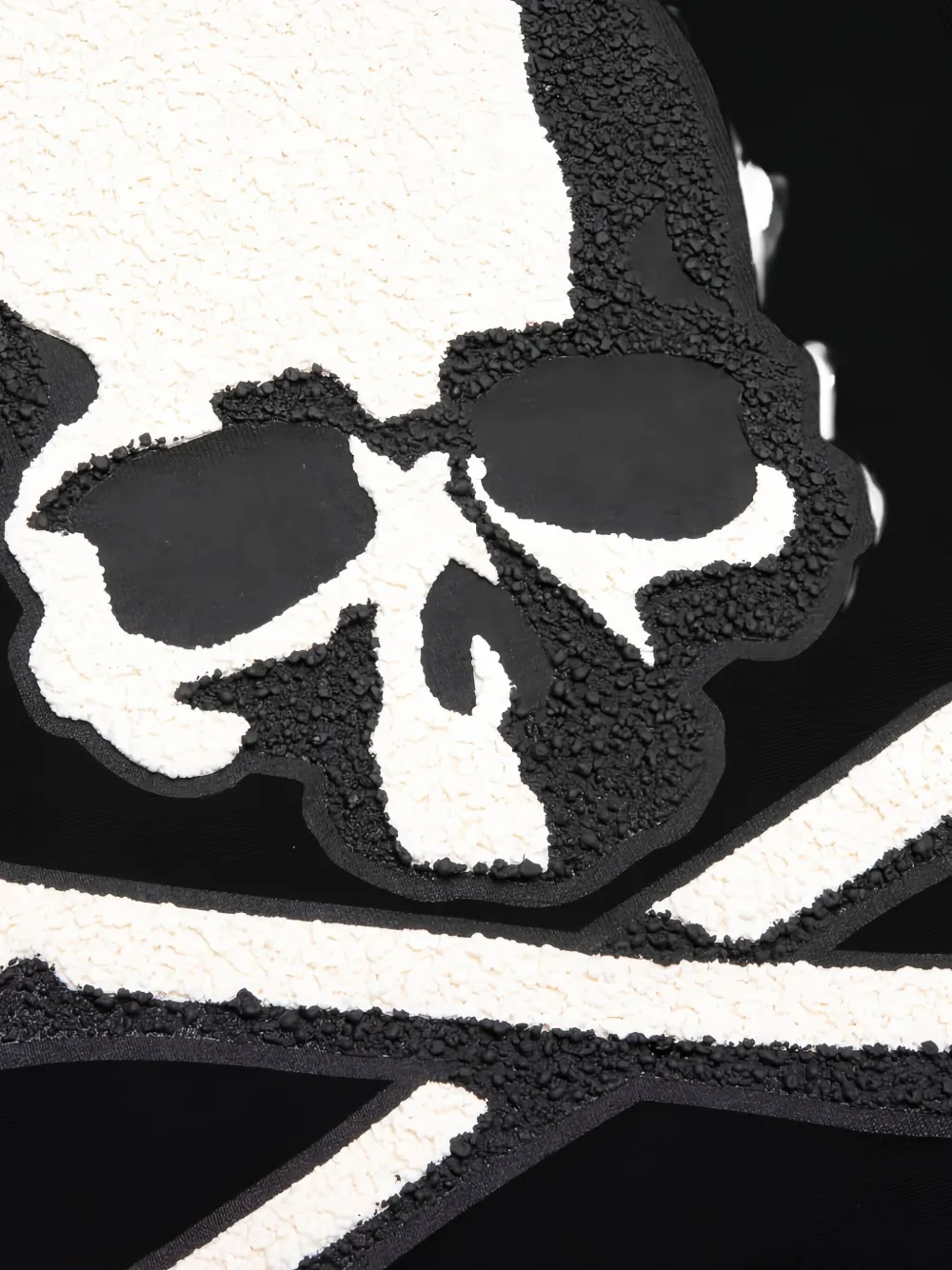 Mastermind Japan Hoodie met doodskop Zwart