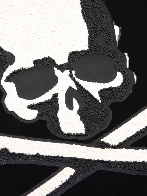 Mastermind Japan skull-appliqué Hoodie | Black | FARFETCH