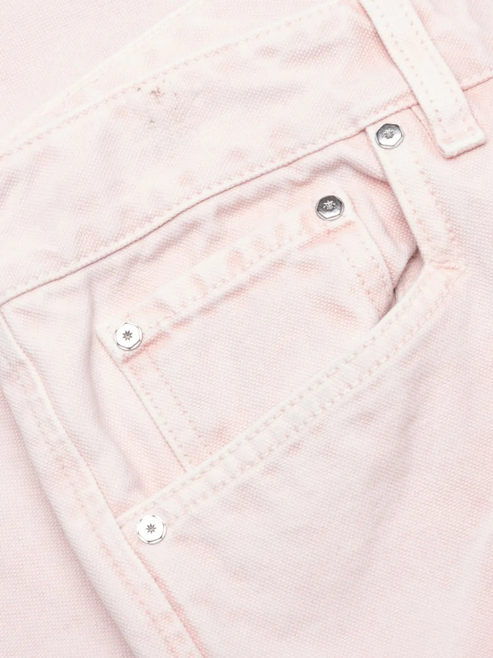 PDF Rich Kid jeans met borduurwerk en franje Roze
