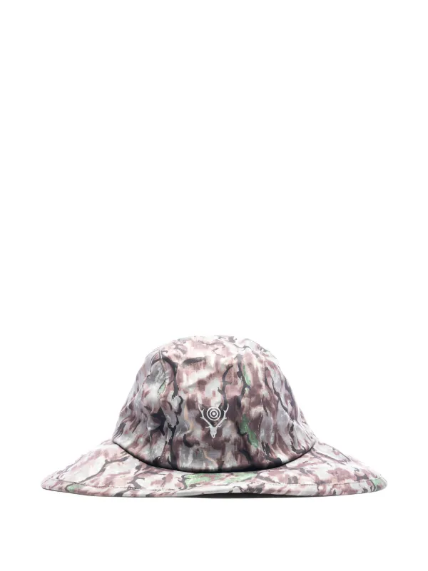 SOUTH2 WEST8 カモフラージュ バケットハット | ブラウン | FARFETCH JP