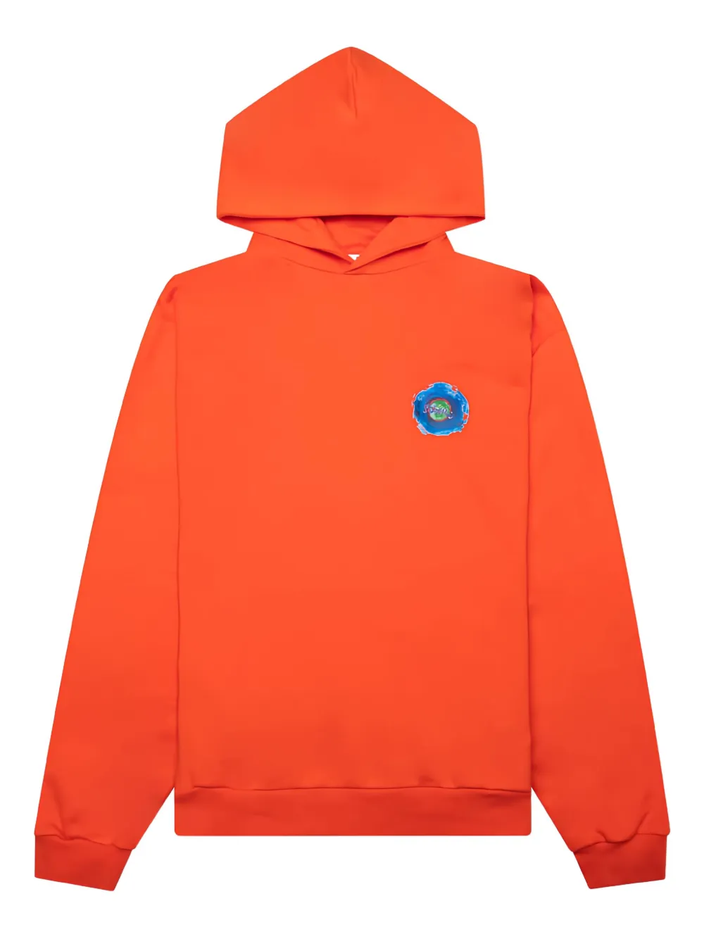 Marni logo-print hoodie - オレンジ Marni logo-print hoodie - オレンジ