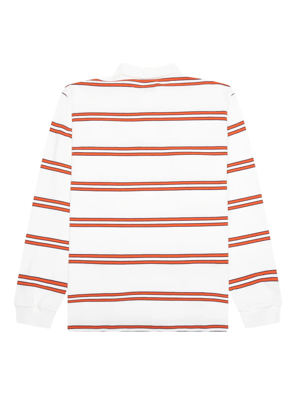 Human Made Gestreept poloshirt - Wit