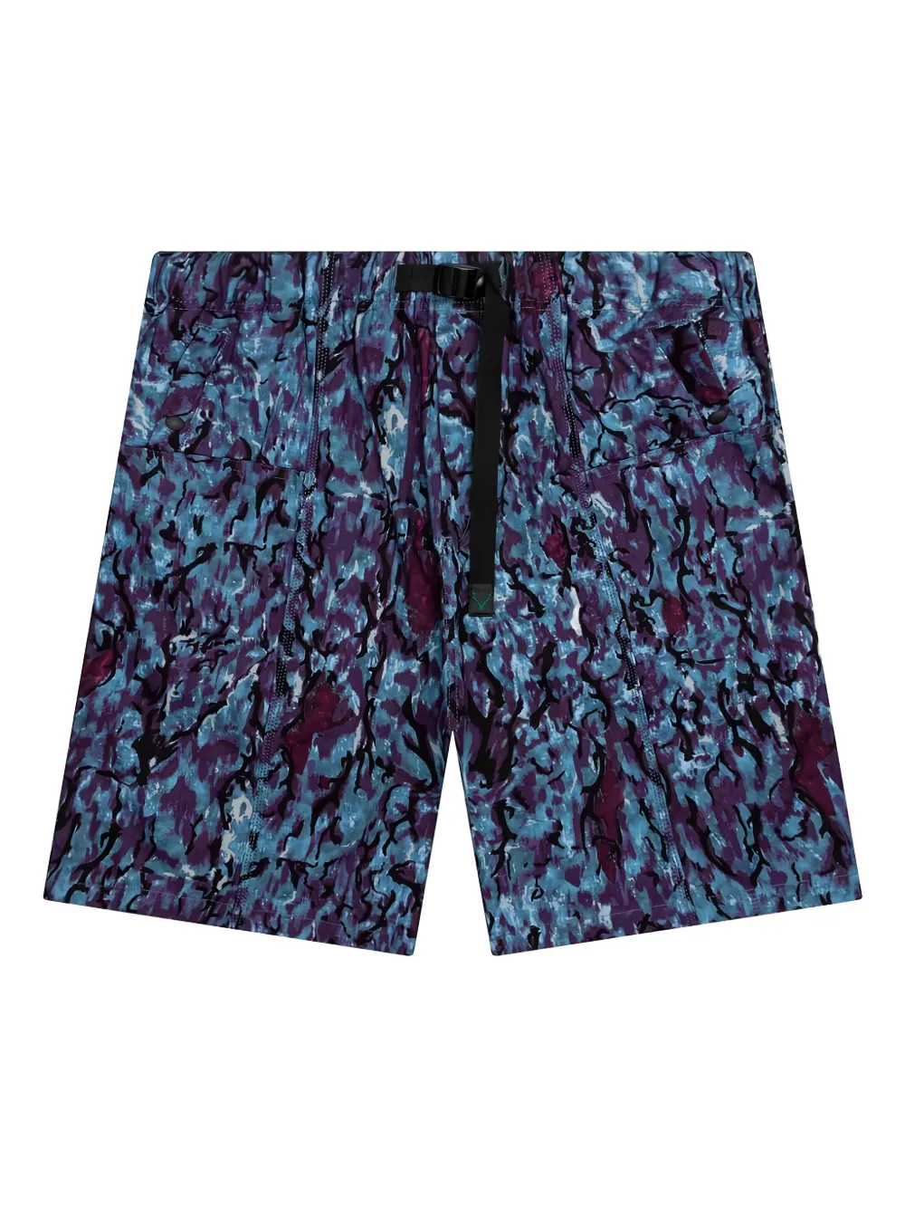 SOUTH2 WEST8 camouflage-print cargo shorts - ブルー SOUTH2 WEST8 camouflage-print cargo shorts - ブルー