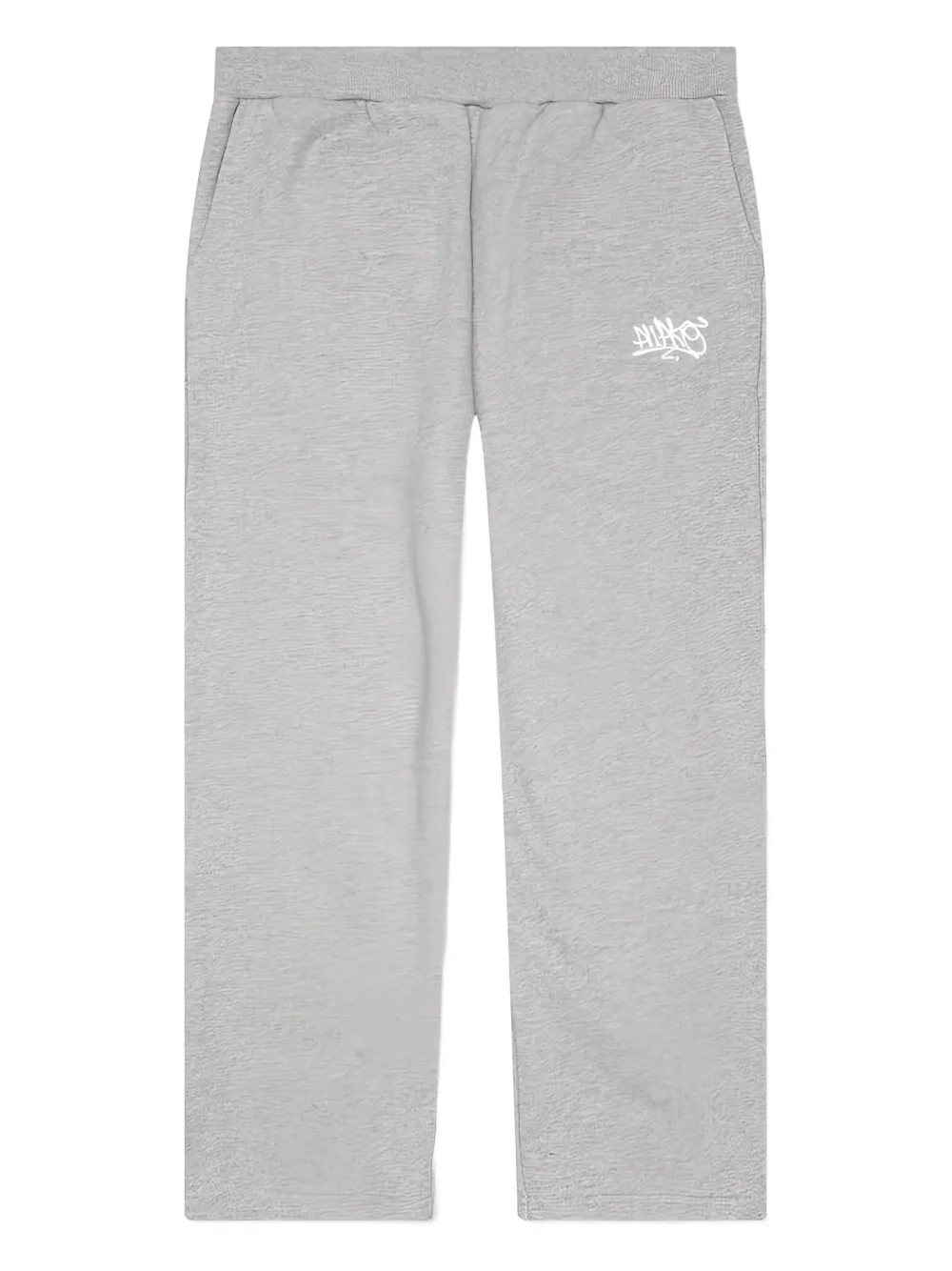 embroidered elasticated sweatpants