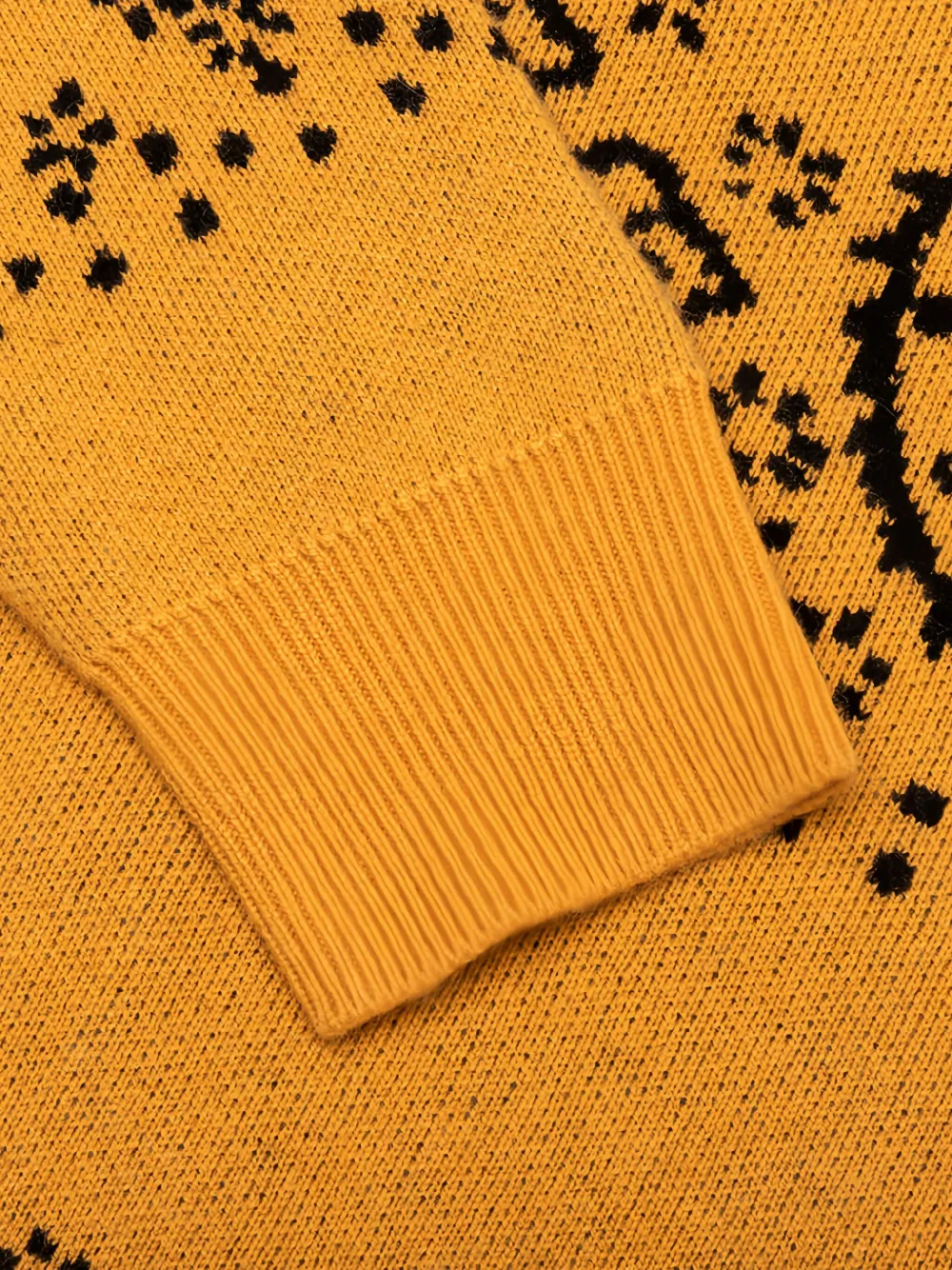 RHUDE Bandana gebreid vest met V-hals Geel