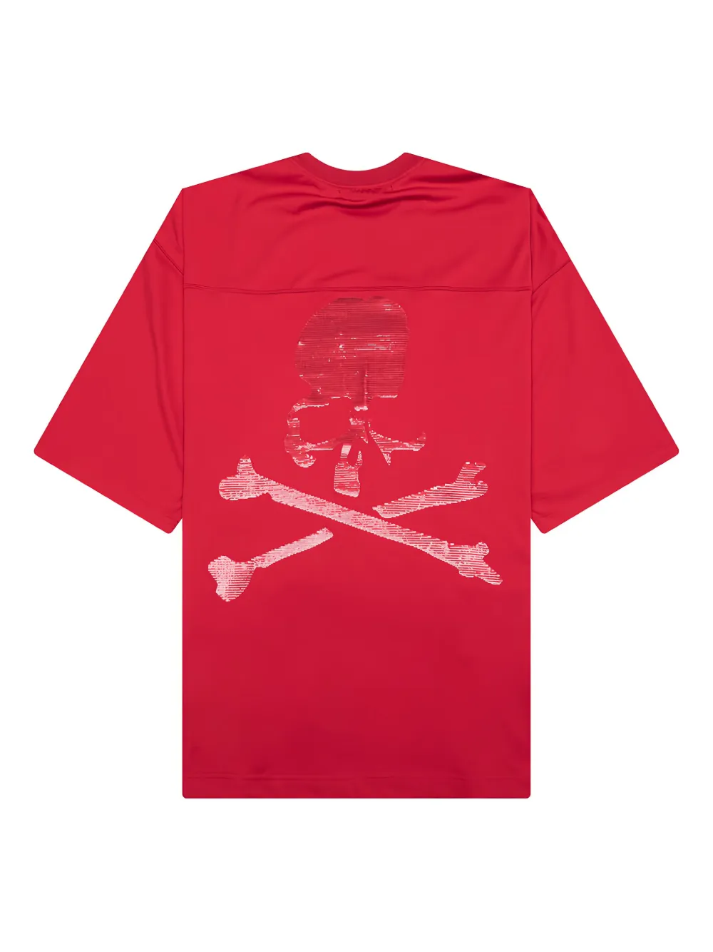 Mastermind World Football T-shirt met ronde hals - Rood