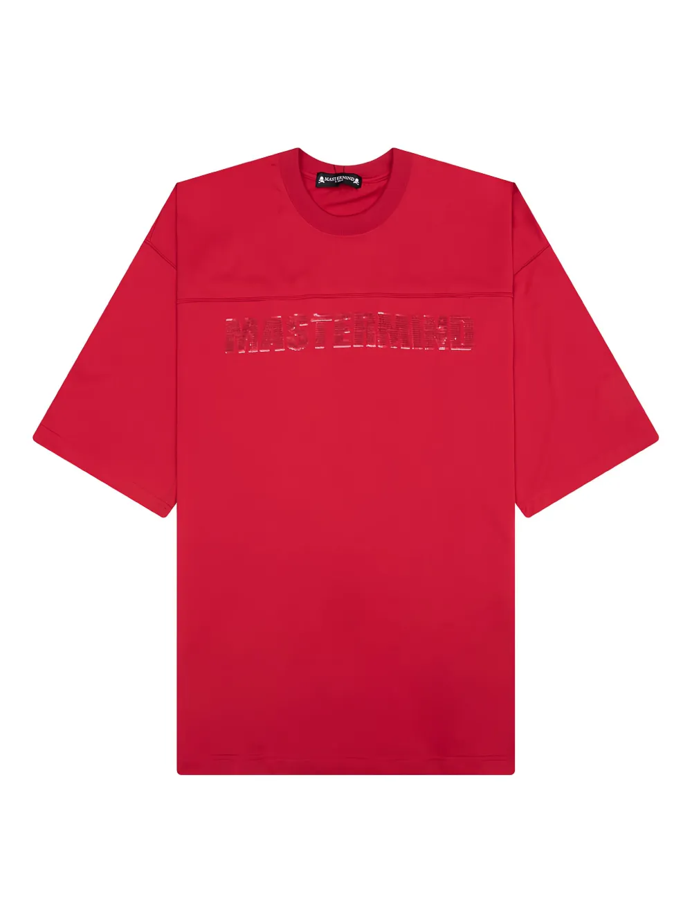 Mastermind World Football crew-neck T-shirt - レッド Mastermind World Football crew-neck T-shirt - レッド