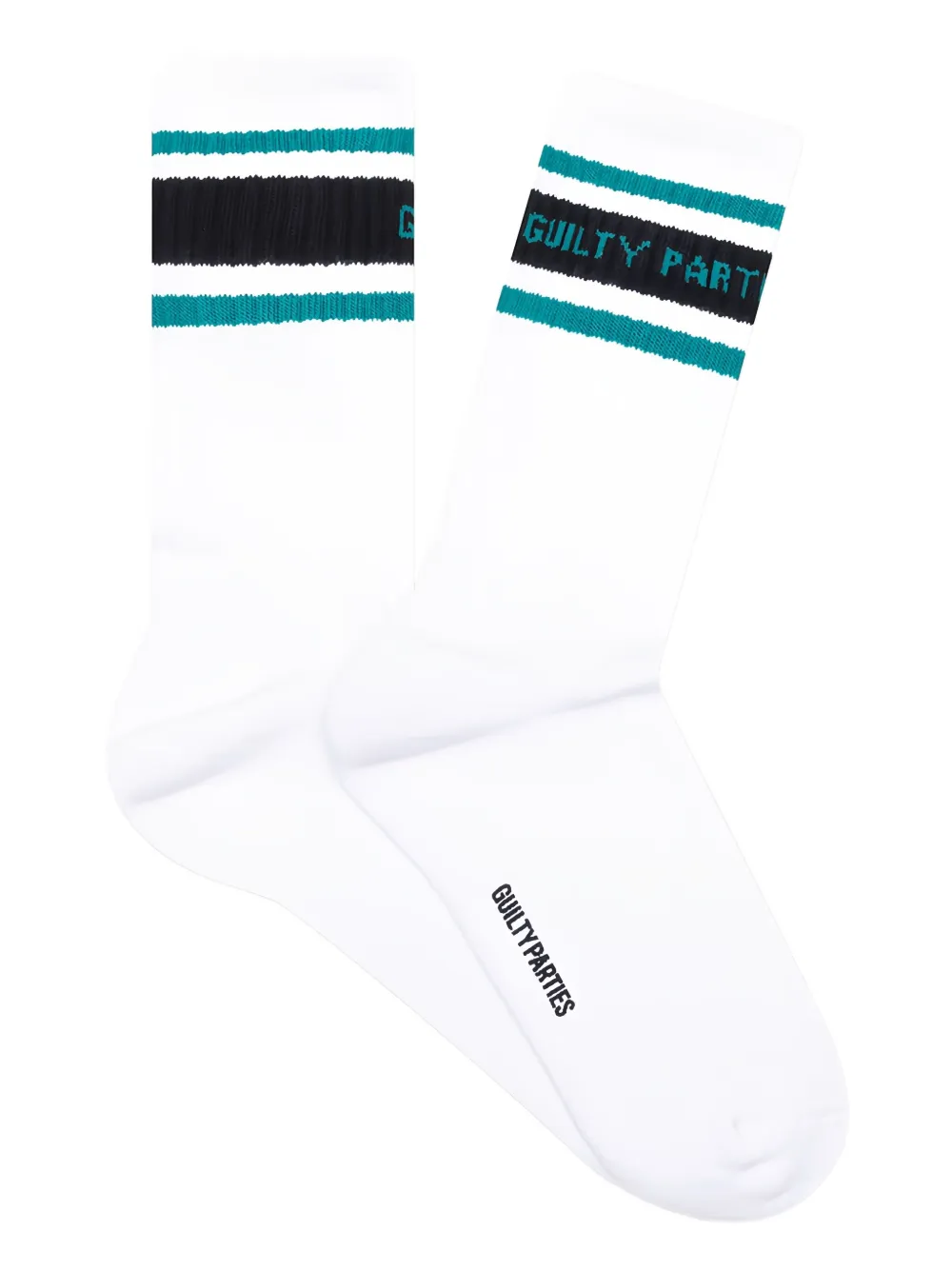 WACKO MARIA striped socks | White | Image 1