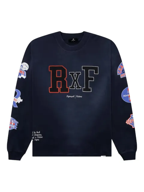 Represent embroidered-logo sweatshirt