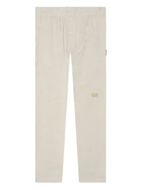Advisory Board Crystals logo-patch trousers
