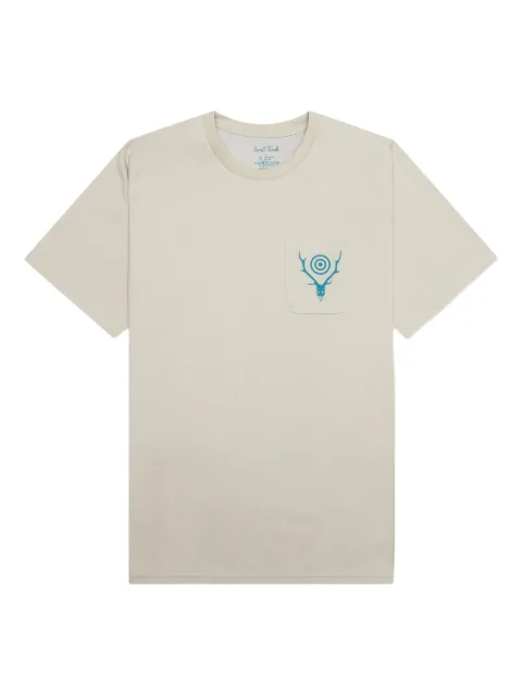 SOUTH2 WEST8 logo-print pocket T-shirt