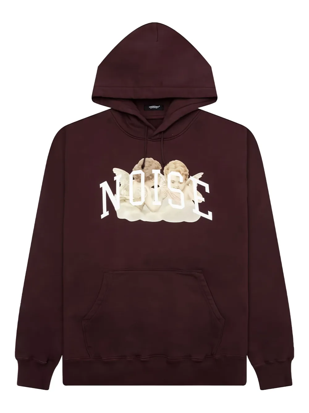Undercover Noise hoodie met engelprint Bruin